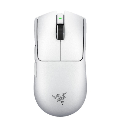 Мишка RAZER Viper V4 Pro Gaming Mouse - White, с кабел и безжична WiFi