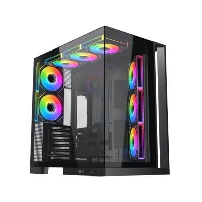 Кутия Xigmatek Aqua 7, ATX, 8 ARGB Fans included, USB-C