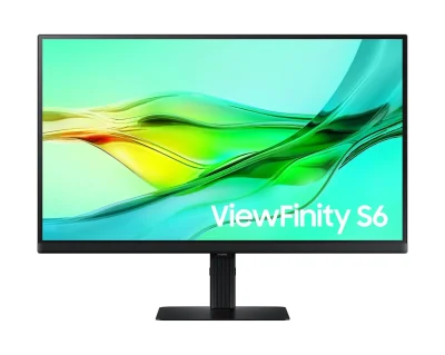 Монитор Samsung LS27D600UAUXEN S60UD, 27 inch FHD FLAT 16:9 (2560x1440) IPS 100Hz, 350 cd/㎡, 1000:1, 5ms, 178/178, 1xDP, 1xHDMI USB-Hub 90W, RJ-45, 3.5 Jack, Tilt/Pivot/Swivel/HeightAdj