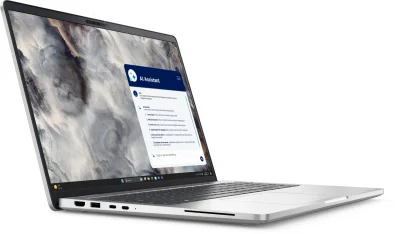 Лаптоп Dell Pro 16 Plus (PB16250) - Intel Core i5 120U, 16.0" FHD (1920x1200) Non-Touch AG, 16GB (1x16GB) DDR5, 512GB M.2 SSD, Integrated Intel Graphics, Win 11 Pro