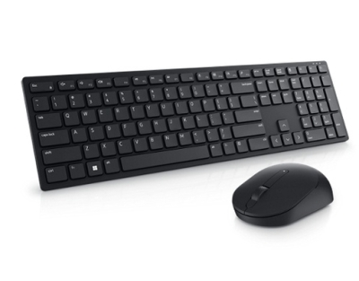 Комплект Dell Pro Wireless Keyboard and Mouse - KM5221W - US International (QWERTY), безжични WiFi