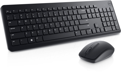 Комплект Dell Wireless Keyboard and Mouse - KM3322W - Bulgarian (QWERTY), безжични WiFi