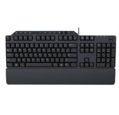 Клавиатура Dell KB522 USB Wired Business Multimedia Keyboard Black, с кабел