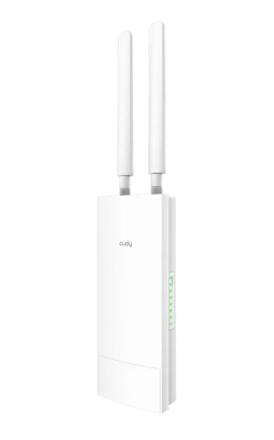 Рутер Cudy LT500 Outdoor 4G LTE Cat 4 AC1200 Wi-Fi Router, 300Mbps +  867Mbps Wi-Fi, build-in 4G LTE modem, lightning protection, IP65 Waterproof, 10/100M RJ45