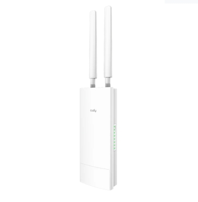 Рутер Cudy LT400 Outdoor 4G LTE Cat 4 N300 Wi-Fi Router, 300Mbps Wi-Fi, build-in 4G LTE modem, lightning protection, IP65 Waterproof, 10/100M RJ45