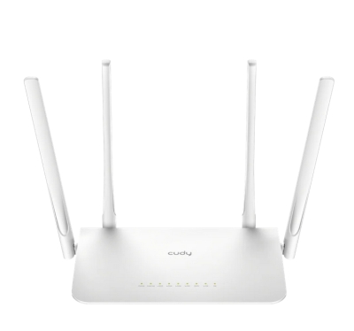 Рутер Cudy WR1300 AC1200 Gigabit Wi-Fi Mesh Router Dual Band 5 x 10/100/1000Mbps 867Mbps at 5GHz + 300Mbps at 2.4GHz