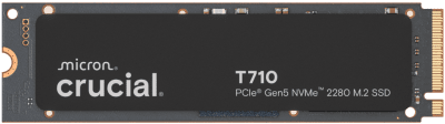 SSD диск CRUCIAL T710 1TB PCIe Gen5 NVMe M.2 2280 SSD