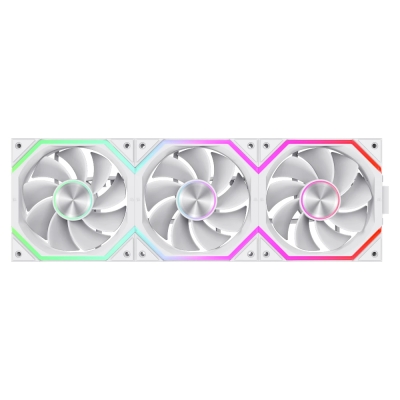 Вентилатори Gamemax 3x120mm - FN12A-N2 WL-RW - Reverse, Daisy-Chain, A-RGB, White