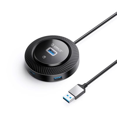 Orico хъб USB3.0 HUB - 4 x USB3.0 - YK2-U3-18-BK
