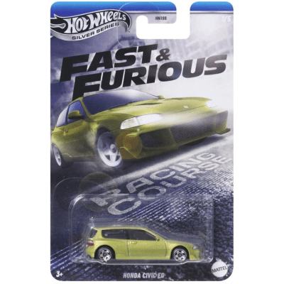 Количка Fast&Furious Honda Civic EG 1:64 (Hot Wheels Silver Series)