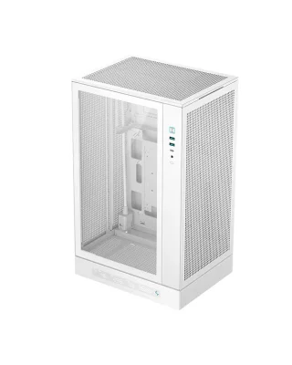 Кутия DeepCool CH270 DIGITAL WH, mATX