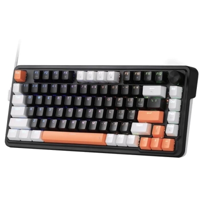 Геймърска механична клавиатура Redragon Landshaker K714BWO-RGB, RGB