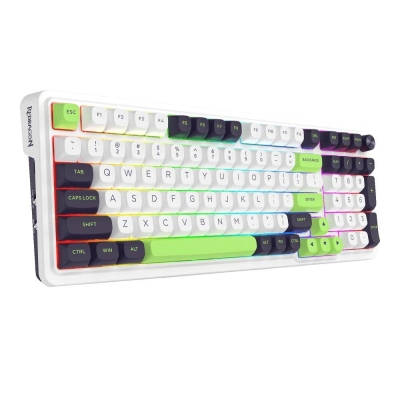 Механична геймърска клавиатура Redragon Eisa Max K686WBG-RGB-MAX, RGB