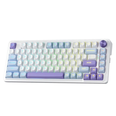Геймърска механична клавиатура Redragon Cyrus Pro K681WBP-RGB-PRO, Bluetooth, RGB