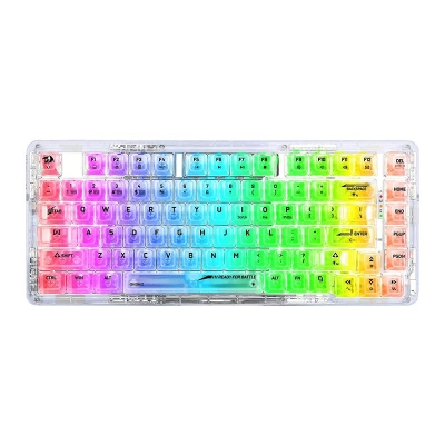RGB гейминг клавиатура Redragon Elf PRO K649CT-RGB-PRO Transparent Switch
