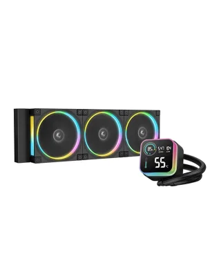 Охлаждане DeepCool LQ360 ULTRA ARGB, 360mm CPU Liquid Cooler, Black