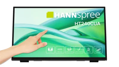 Портативен тъч Монитор Hanspree HT240CUA - 23.8" VA FHD (1920x1080), HDMI, USB-C