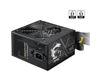 Захранване MSI MAG A650BN PCIE5 II, 650W, 80 Plus Bronze