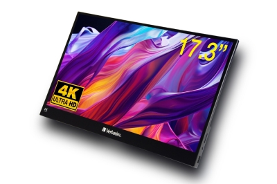 Монитор Verbatim PMT-17-4K Portable Touchscreen Monitor 17.3" 4K Ultra HD IPS Glare 60Hz 6ms