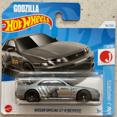 Количка Nissan Skyline GT-R (BCNR33) 1:64 (Hot Wheels)