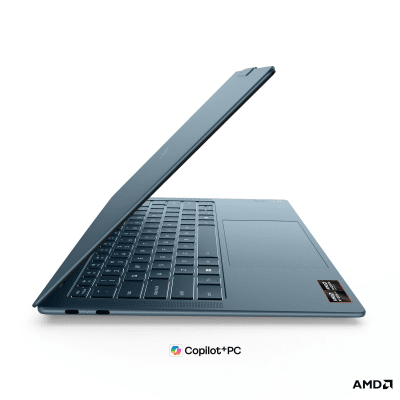 Лаптоп Lenovo Yoga Slim 7 14AGP11 - 14" 2.8K, AMD Ryzen AI 7 445, AMD Radeon 840M, 32 GB, 1 TB SSD - 83QS0019BM