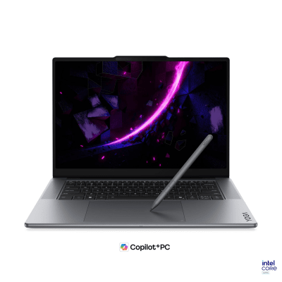 Лаптоп Lenovo Yoga Pro 9 16IPH11 Aura Edition - 16" 2.8K тъчскрийн, Intel Core Ultra 9 386H, RTX 5060 8GB, 32GB, 1TB - 83SF000FBM