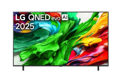 Телевизор LG 65QNED85A3C - 65" 4K QNED HDR Smart TV, 3840x2160, 120Hz Native (VRR 144Hz), DVB-T2/C/S2, Alpha 8 AI, HDR 10 PRO, webOS 25 ThinQ, 4K Upscaling, WiFi 6