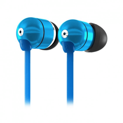 Слушалки REVO J103 Sky Blue EARPHONES WIRED 3.5MM MIC