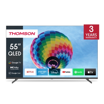 Телевизор THOMSON 55QG4S14 - 55 inch UHD 4K 60 Hz QLED 16:9 HDR GOOGLE TV