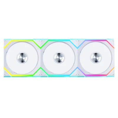 Вентилатори 3бр Lian Li UNI FAN SL Wireless ARGB PWM - 120 mm Бели + Контролер