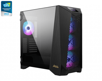 MSI CASE E-ATX MID TOWER BLACK
