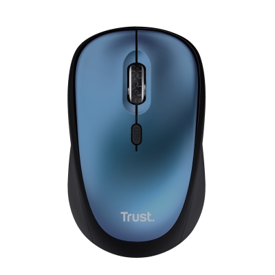 Мишка TRUST YVI+ Wireless Mouse Eco Blue, безжична WiFi