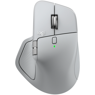 Мишка LOGITECH MX Master 4 for Mac - WHITE SILVER - безжична BT