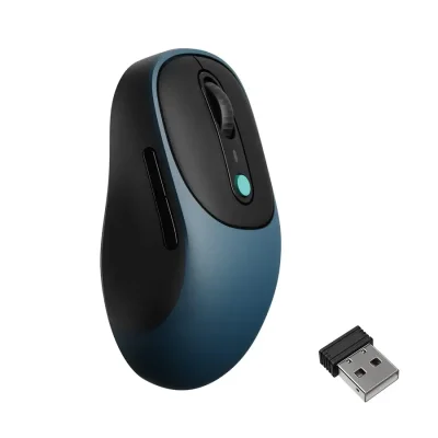 Мишка Keychron BM24 1000Hz - Space Gray, безжична WiFi+BT