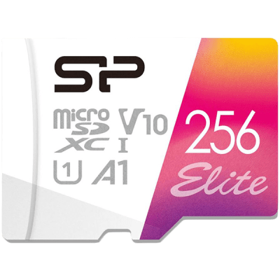 Карта памет SILICON POWER 256GB Elite microSDHC/SDXC U1 V10 Full HD 1080p