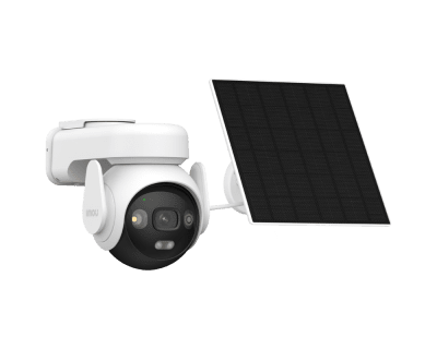 Imou AOV PT solar kit 5MP, smart full color night vision 4G+Wi-Fi IP camera,3.6mm fixed lens, 1/3'' progressive CMOS,330 Pan&90 Tilt, night vision up to 25m, H.265/H.264, Up to 15 fps Frame Rate,Micro SD up to 512GB, 8x Digital Zoom, Two-way Audio