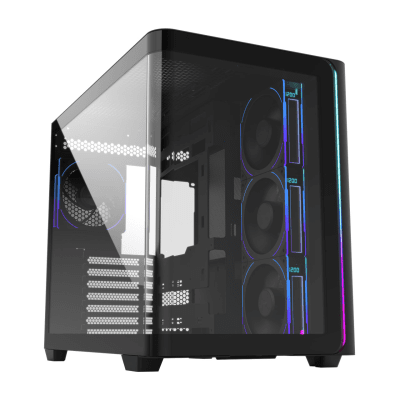 Кутия FORTRON M580-BP ATX MID TOWER, 4 ARGB fans included
