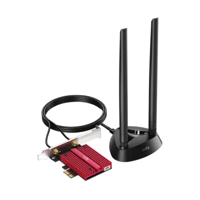 Мрежова карта Cudy WE9300S, Tri-Band WiFi 7 PCI-e, 5760 + 2880 Mbps