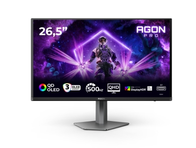 Монитор AOC AG276QKD2 - 26.5" QD-OLED, 2560x1440@500Hz, 0.03ms GtG, 5Wx2