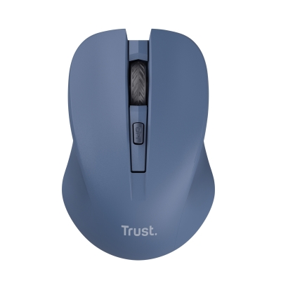 Мишка TRUST Mydo Silent Mouse Blue, безжична WiFi
