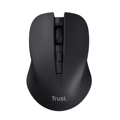 Мишка TRUST Mydo Silent Mouse Black, безжична WiFi