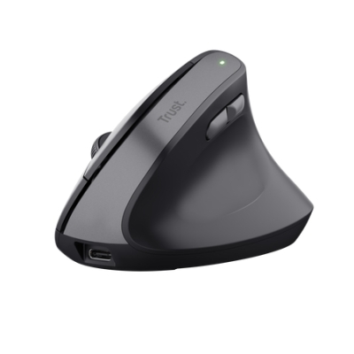 Мишка TRUST Bayo II Ergo Mouse, Black, безжична WiFi