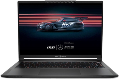 Лаптоп MSI Stealth A16 Mercedes AMG AI+ A3XWGG-054BG-SGARI370X - 16" QHD+ (2560x1600) 240Hz OLED IPS-Level, AMD Ryzen AI 9 HX 370, RTX 5070 8GB, 32GB, 1TB