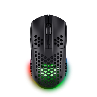 Мишка TRUST GXT929 Helox Lightweight Mouse Black, безжична WiFi