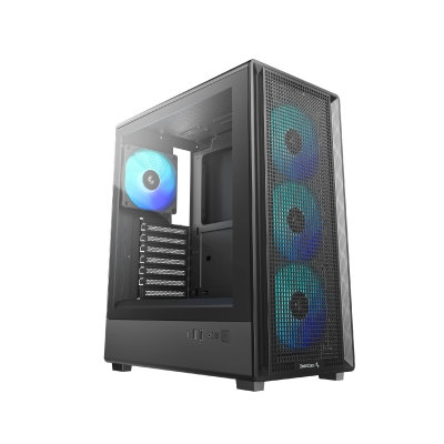Кутия DeepCool CC550 4F, ATX, 4 ARGB Fans included