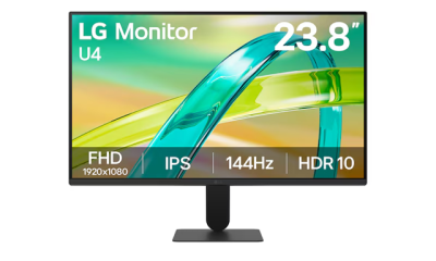 Монитор LG 24U411B-B - 23.8" 1920x1080 144Hz IPS 1ms