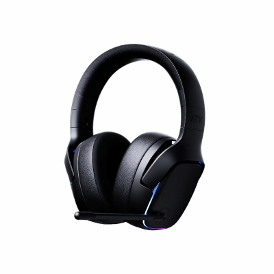 Слушалки ATK M1 Mercury Black - Bluetooth 5.3, 2.4G, ENC, Virtual 7.1 Surround