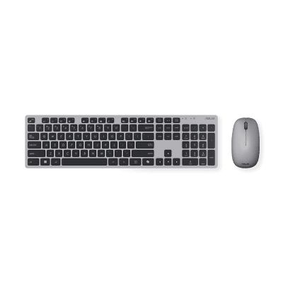 Комплект ASUS W5000 KB+MOUSE GRAY, безжични WiFi