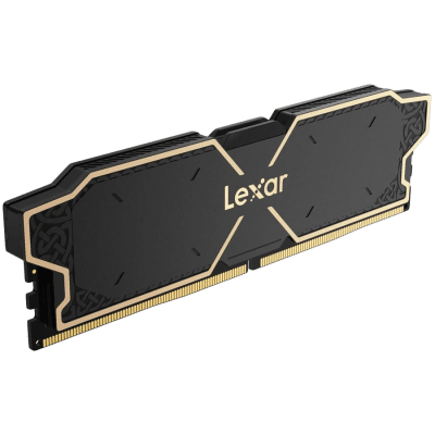 Lexar 8GB THOR DDR5 6000 CL38 1.3V Memory with heatsink, Dual pack, Black Color