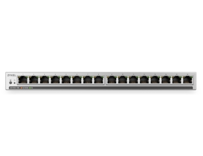 Комутатор ZyXEL GS1100-16ES  Slimline Unmanaged + 16 port Gigabit - Unmanaged + Switch